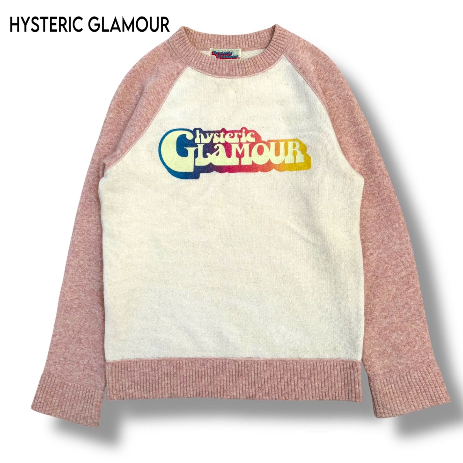 HYSTERIC GLAMOUR ラグランニット