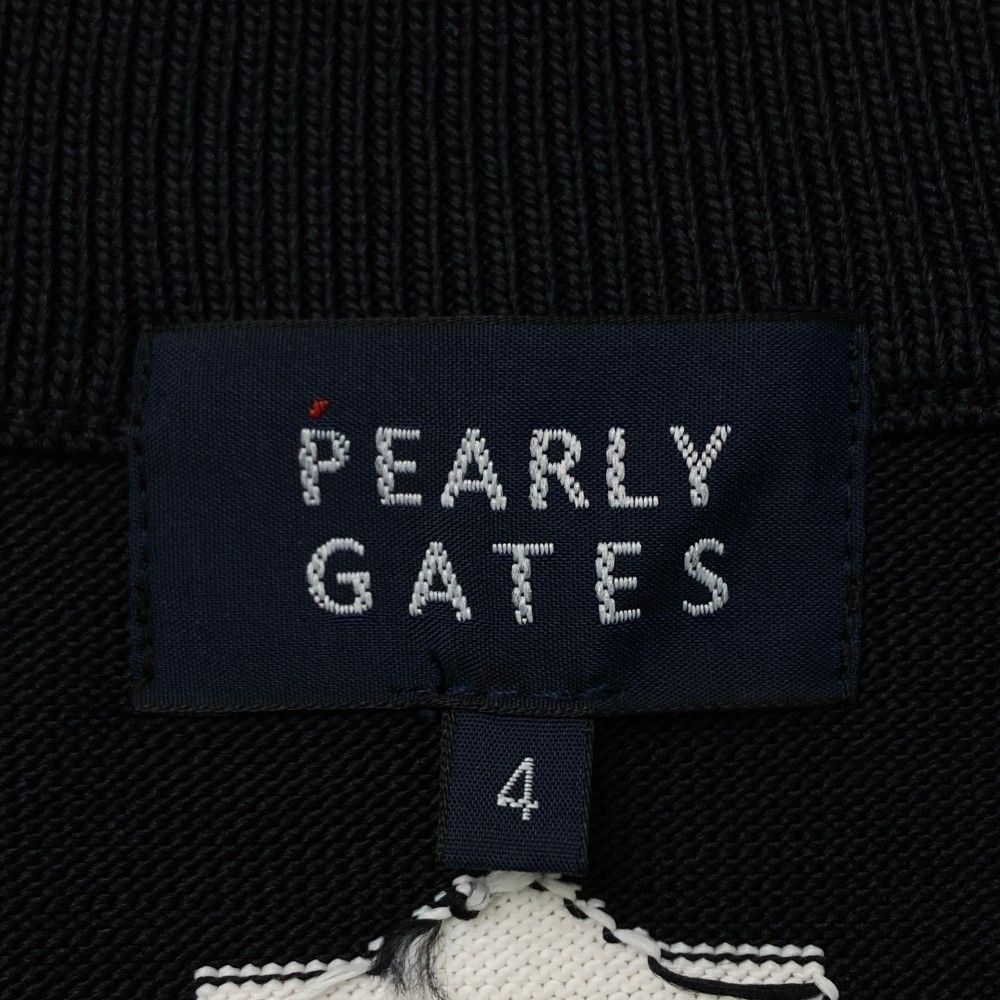 PEARLY GATES ニットジャケット サイズ4 ネイビー サイズ：4 PEARLY GATES パーリーゲイツ ニットジップジャケット