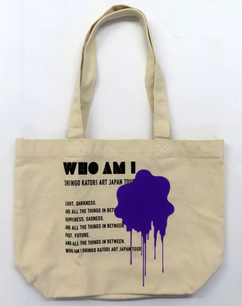 香取慎吾 個展 トートバッグ グッズ WHO AM I -SHINGO KATORI ART JAPAN TOUR-|GOODS