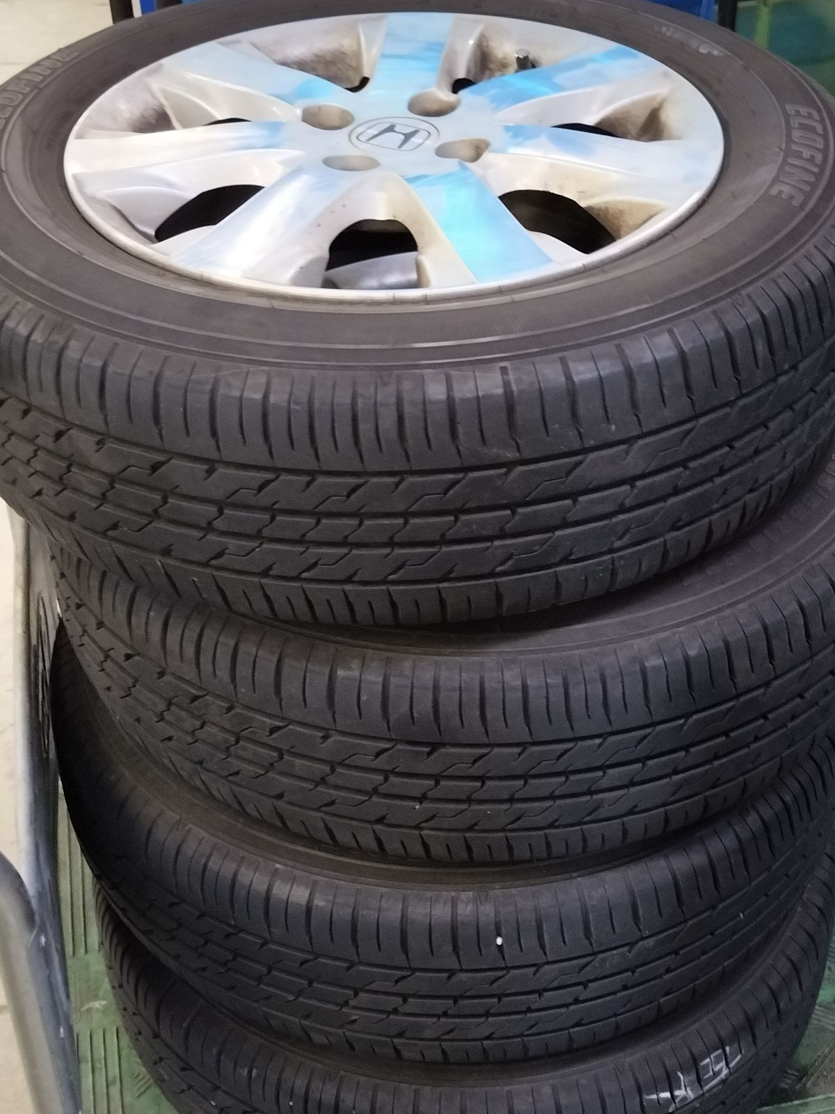 HONDA ホンダ フリード 純正アルミホイール 4穴 夏 タイヤ