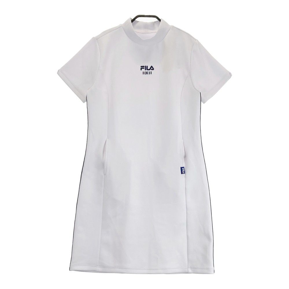 【美品】FILA GOLF フィラゴルフ Vネック 半袖ワンピース L FILA GOLF ワンピース 「FILA GOLF/フィラゴルフ」レディース