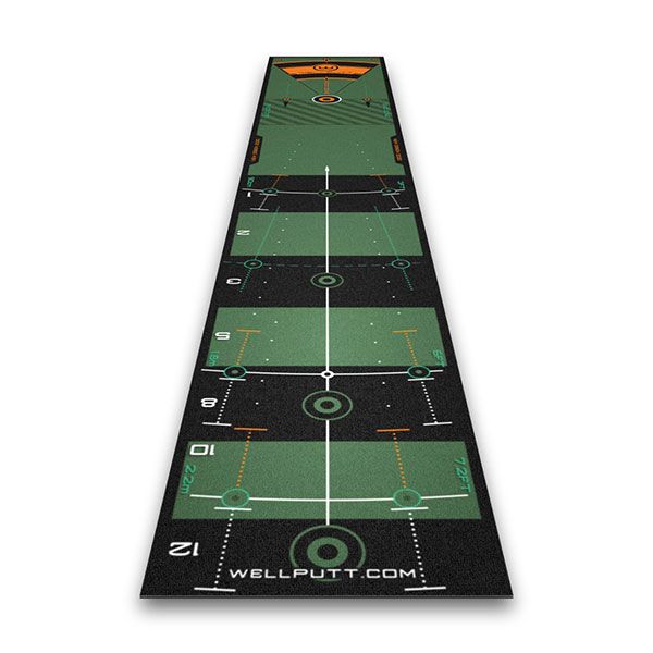 ウェルパット パターマット 3m WLP-WELLPUTT/MAT-3M 練習器具 パッティング練習 パター練習 ジョーダン・スピース