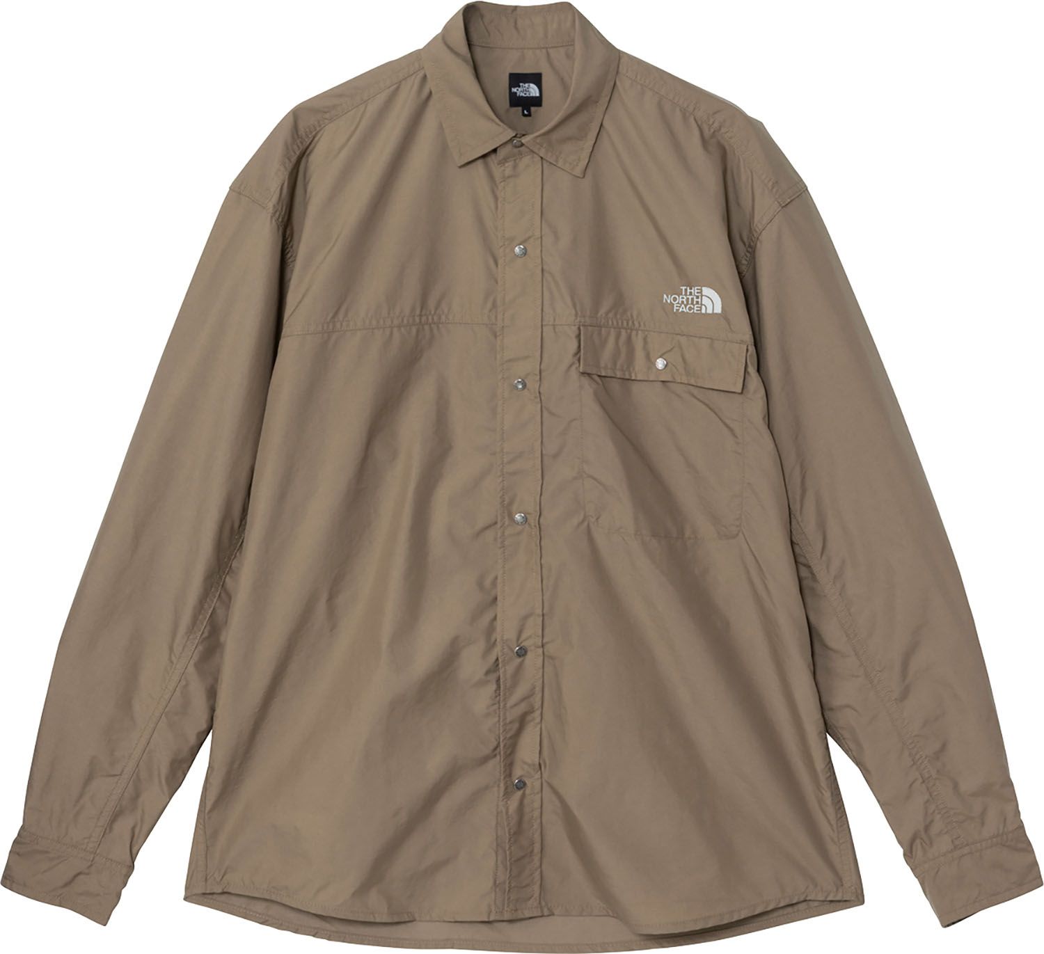 ザ ノース フェイス THE NORTH FACE アウトドア ロングスリーブヌプシシャツ L|S NUPTSE SHIRT メンズ レディース フハク トップス ブラウス 布帛シャツ ブラウス トレーニング ウェア NR12 CK クラシックカーキ