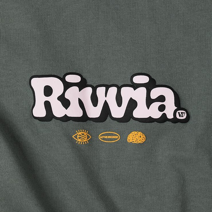 半袖Tシャツ Rivvia PROJECTS リヴィアプロジェクツ PUFFER T-SHIRT RTE-25111 OLV 日本代理店正規品
