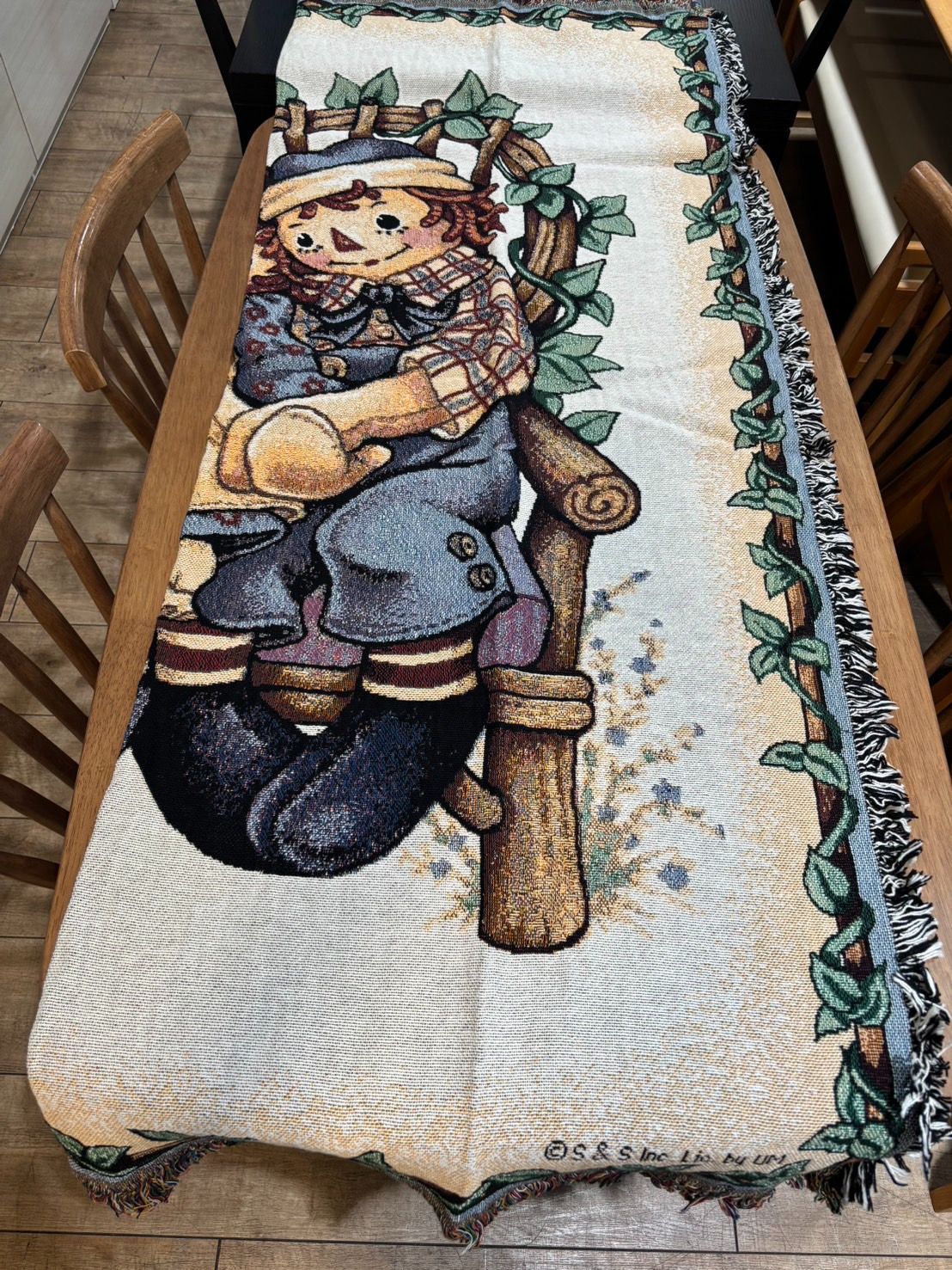 ラガディアンとアンディ　マルチカバー　ソファーカバー　ラグ　178x132 ラガディアン＆アンディ マルチカバー ソファーカバー ラグ 178x132