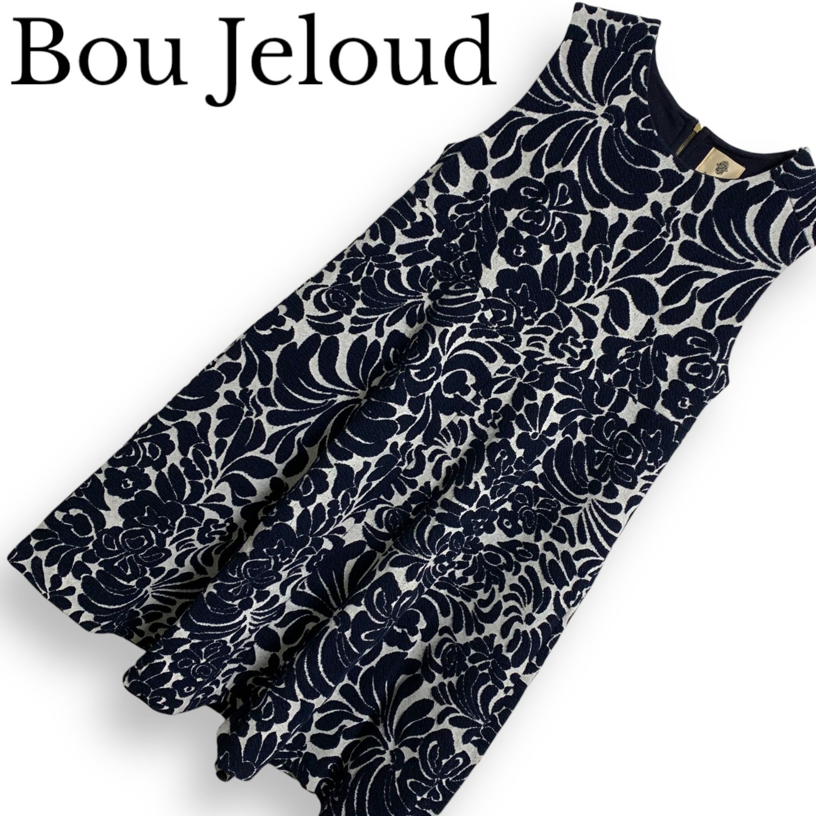 Bou Jeloud ブージュルード ノースリーブワンピース ロングワンピース