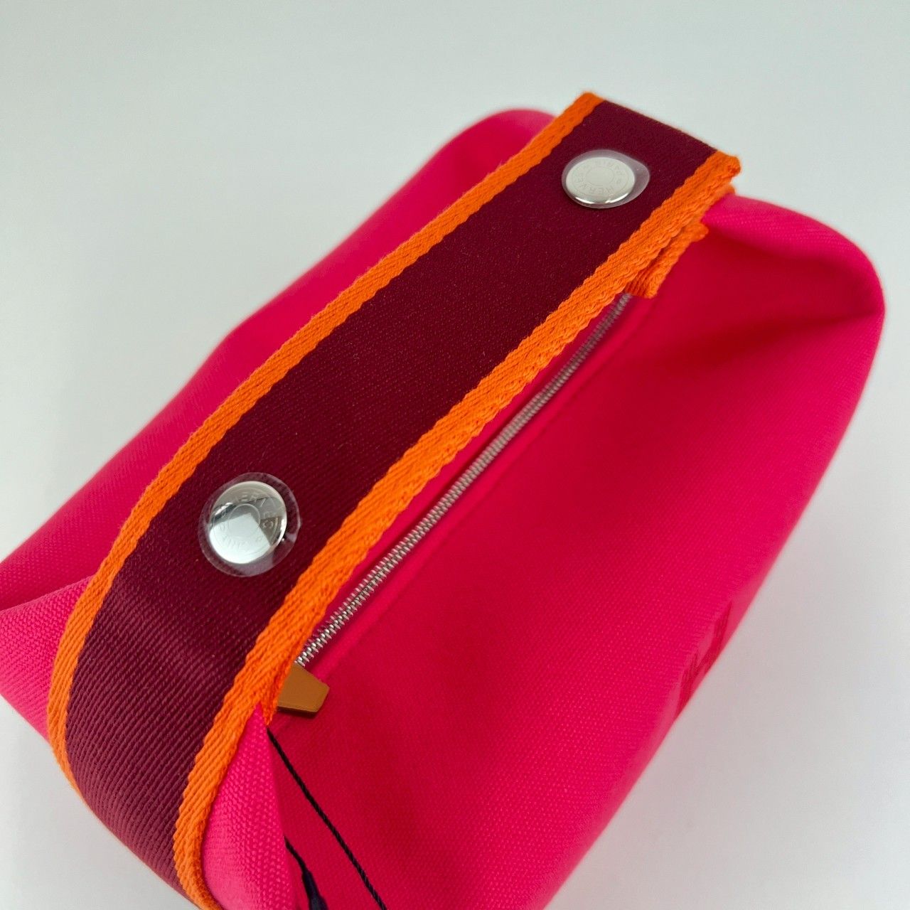 ご購入へようこそ！！ Hermès エルメス TROUSSE DE TOILETTE BRIDE A BRAC PM ポーチ ブリッド ア ブラック PM 綿 限定SALE開催中！