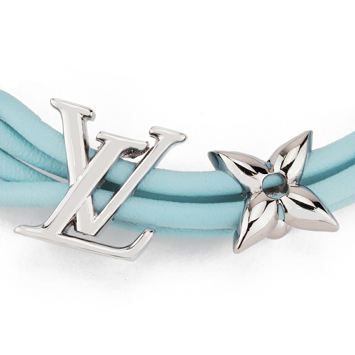 ◇ルイヴィトン◇M0973Z ブレスレット LVブルーム ゴールド ブルー