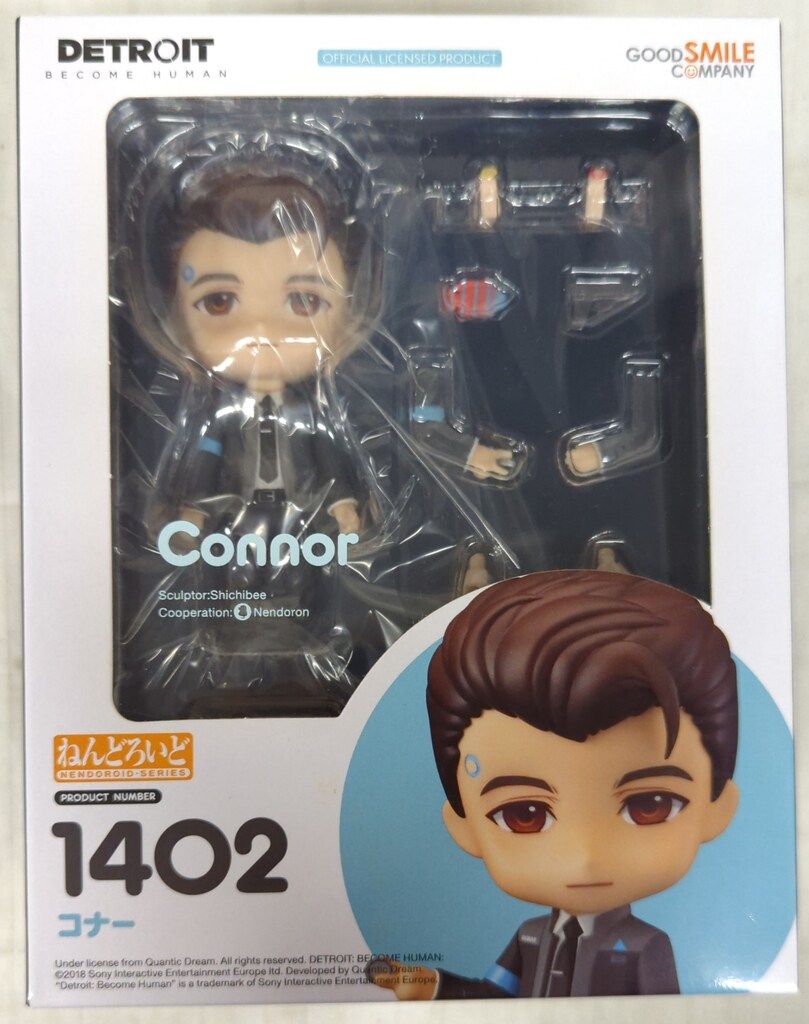 1402 ねんどろいど　コナー Amazon | [FIG]ねんどろいど 1402 コナー Detroit: Become Human