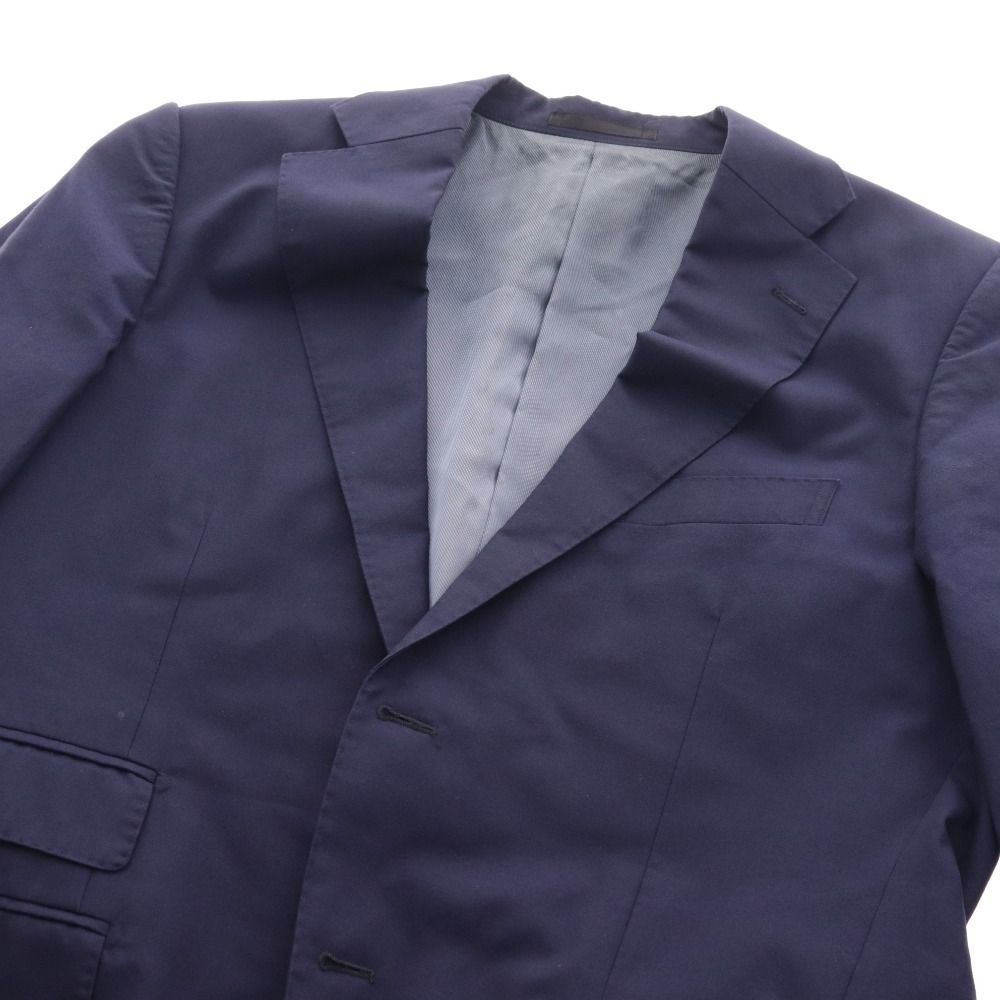 Ermenegildo zegna*ジャケット/ベスト　2ピースセット*ネイビー □ エルメネジルドゼニア ジャケット ベスト 2点セット トップス