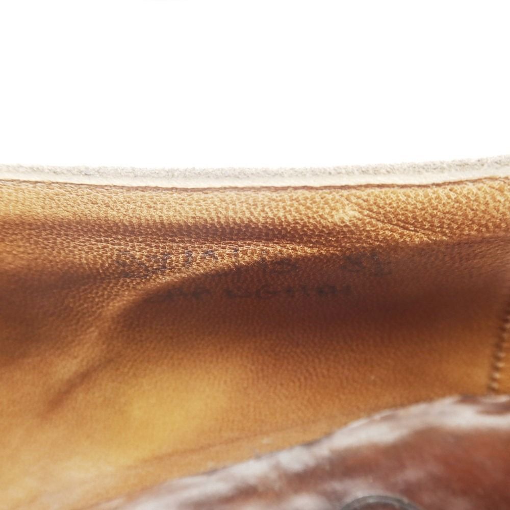 超カラー チャーチ CHURCH S シャンガイ スエード キルトタッセル シューズ ダークベージュ サイズ8 1|2 メンズ