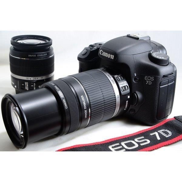 キヤノン Canon EOS 7D ダブルズームキット 世界称賛の高速連写