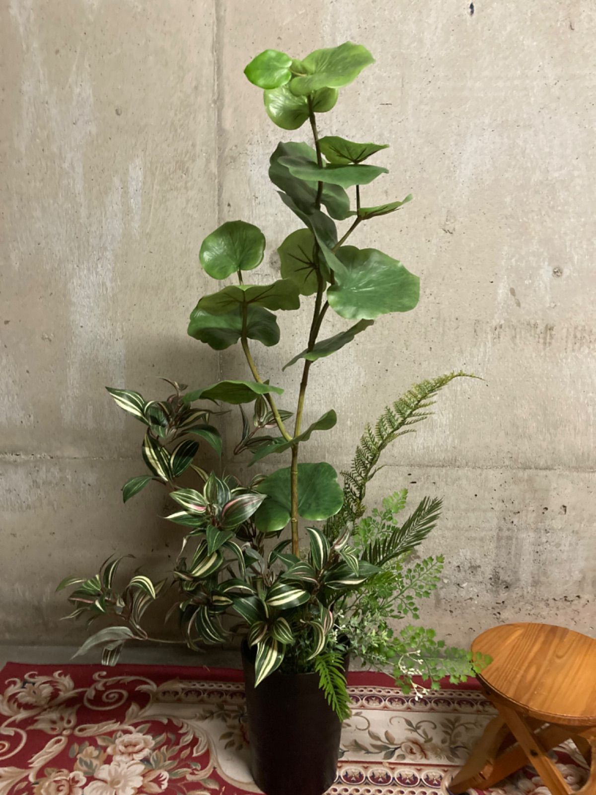光触媒 人工観葉植物 ウォールグリーン フェイクグリーン 壁掛け59215 