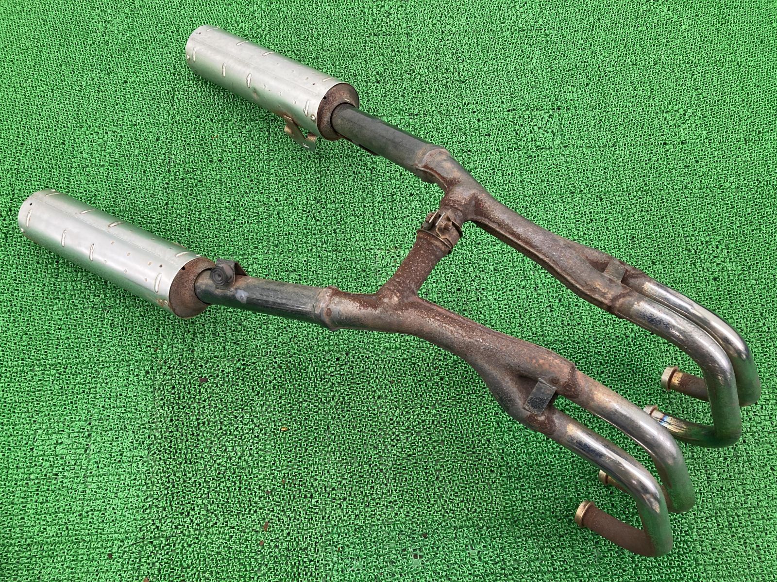 GPX750R純正マフラー！K156！キズ小！車検用やノーマル戻しに♪MP01/11800937 HONDA CB1100F トランスミッション ホンダ