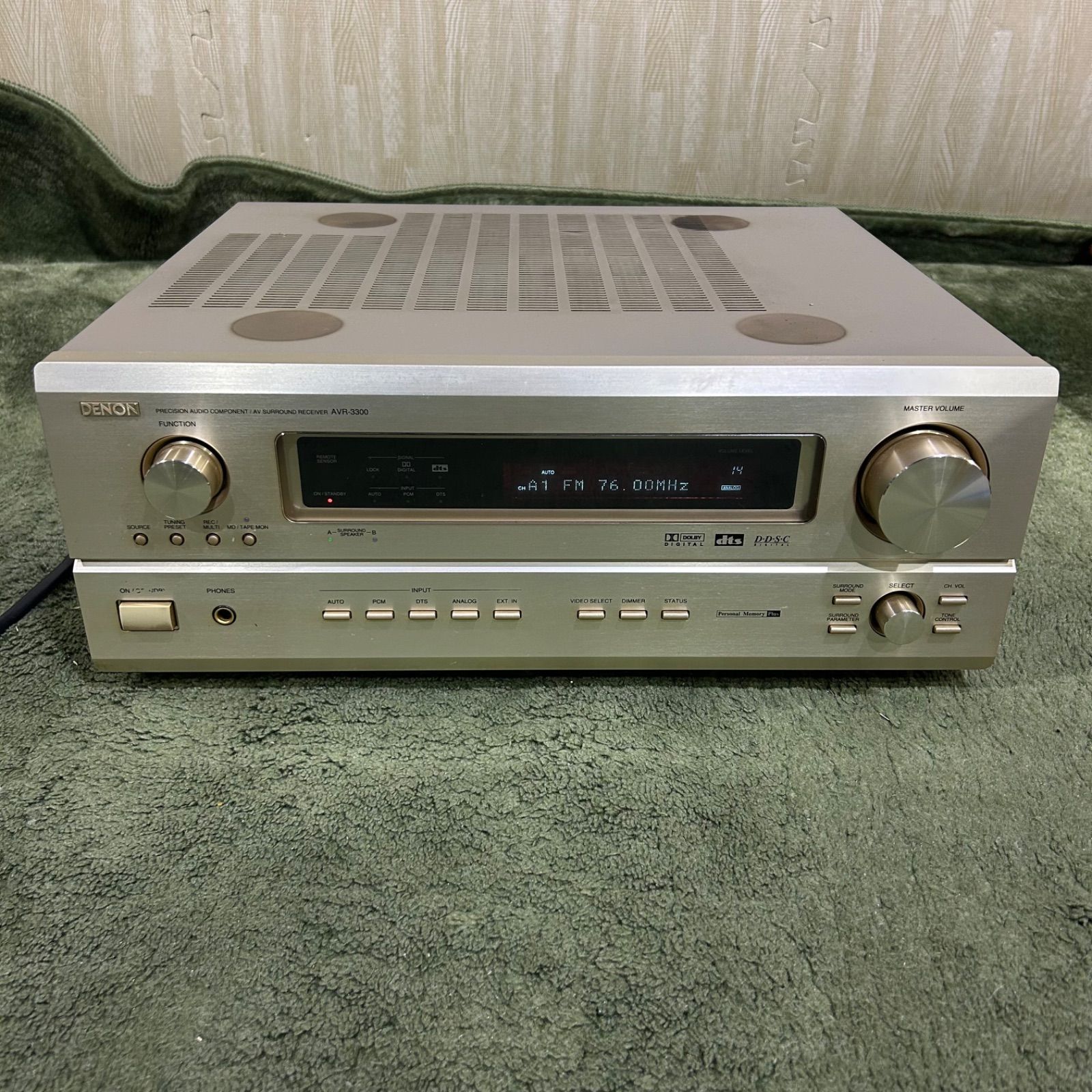 DENON デノン AVサラウンドレシーバー AVR-3300 - メルカリ