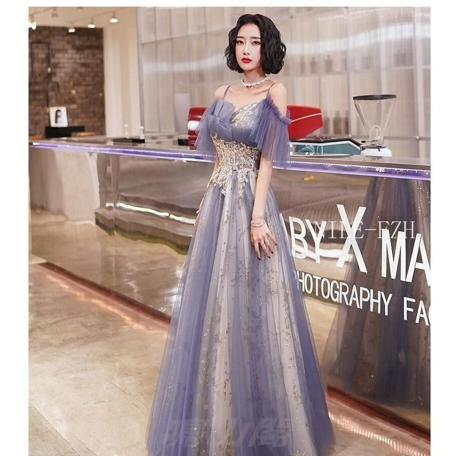 ブライズメイド ドレス レディース ロングドレス 花嫁の介添えドレスカラードレス プリンセスドレス 結婚式 二次会 パーティー 演奏会 発表WP数量 価格926