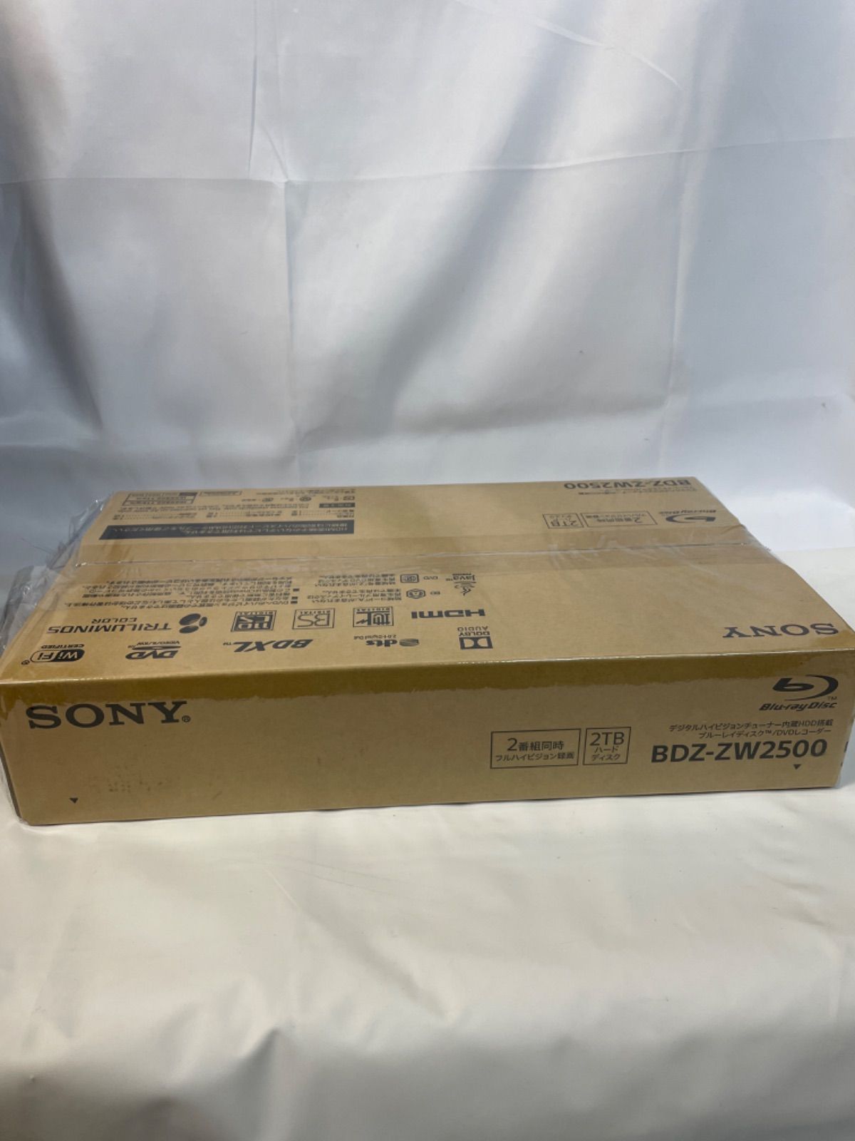 誕生日プレゼント SONY BDZ-ZW2500 ブルーレイディスク/DVDレコーダー