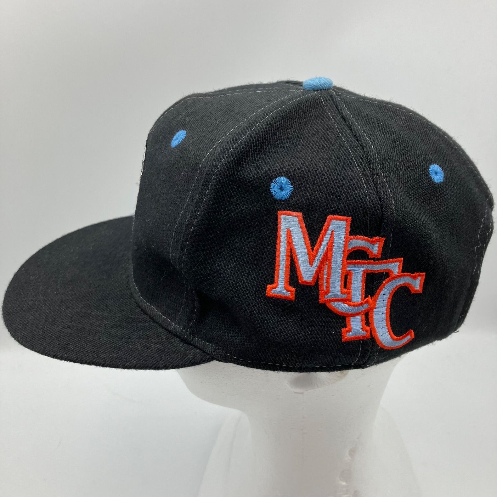 マンチェスターシティ オフィシャル ロゴワッペン キャップ 6パネル サッカー マンチェスターシティ オフィシャル エンブレム ツイル キャップ