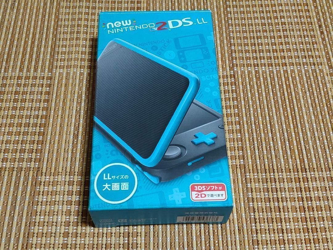 本体 New2DSLL ブラック×ターコイズ A