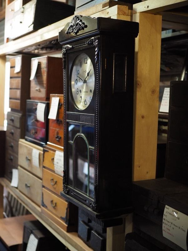 SEIKOSHA レトロ柱時計 実働ですが今の時計ほど正確ではありません 昭和前期 古録展 品番C300 NEXPOTALLINN_EU