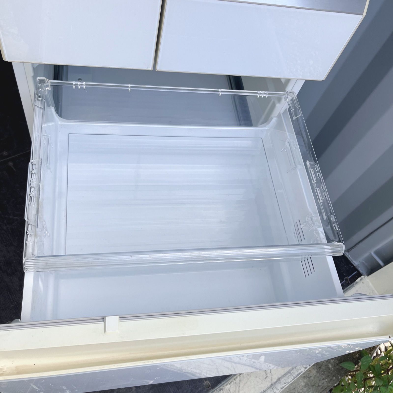 72取付無料！パナソニックパーシャル搭載ガラスドアおしゃれホワイト5ドア冷蔵庫 72取付無料！パナソニックパーシャル搭載ガラスドアおしゃれホワイト5