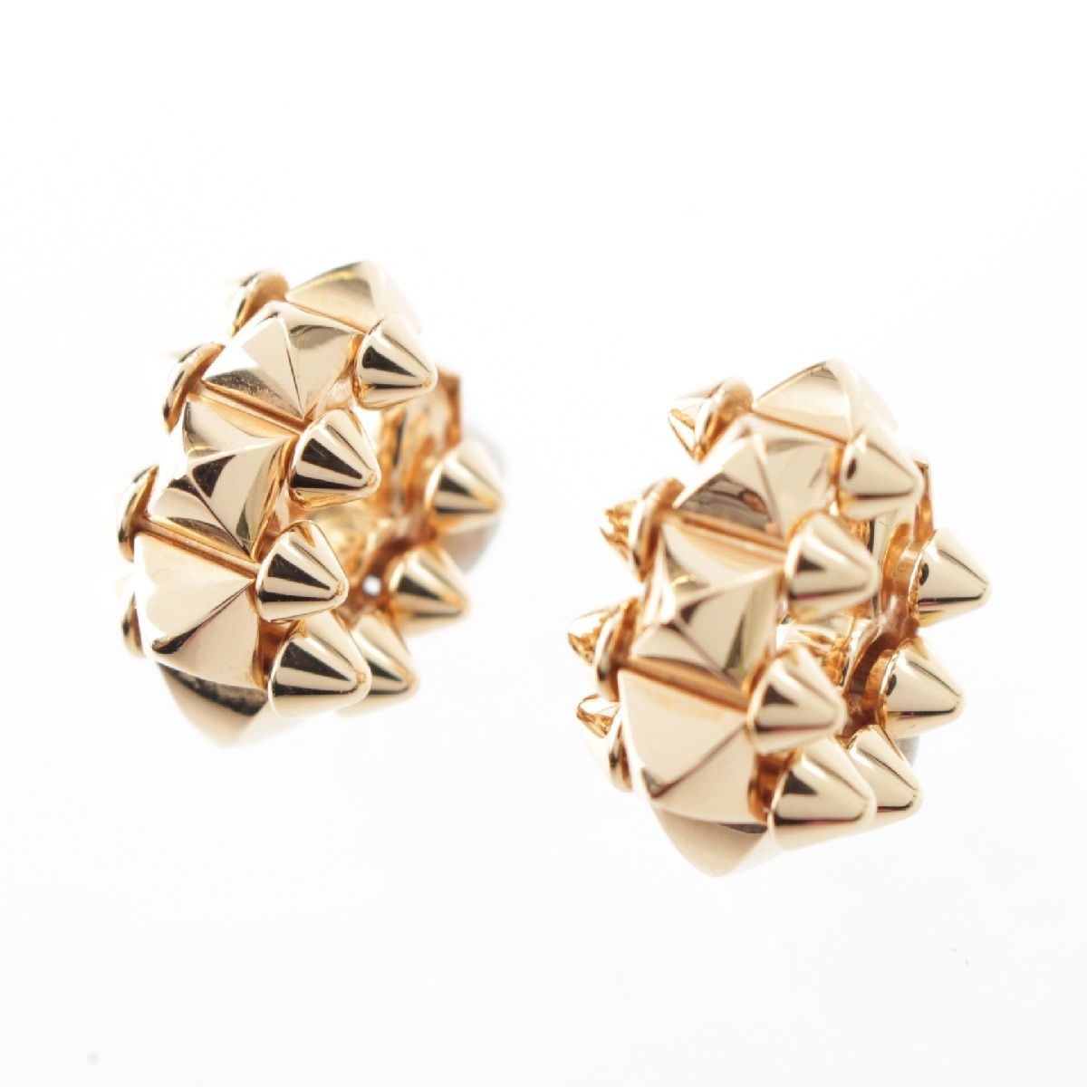 カルティエ クラッシュ ドゥ カルティエ スタッズ フープ ピアス