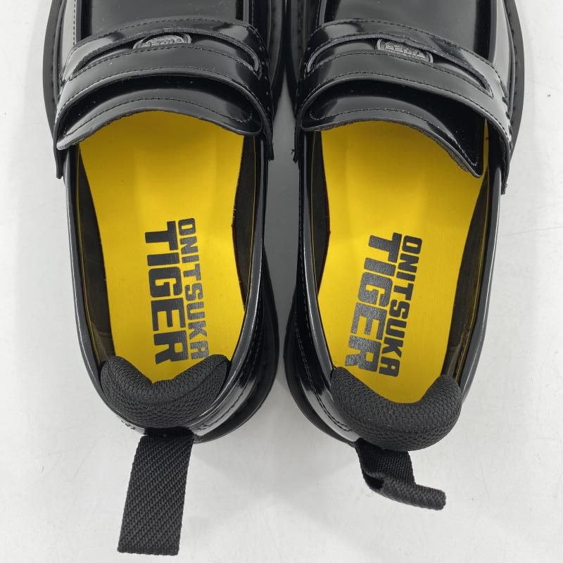 オニツカタイガー TIGER LOAFER ローファー 27cm ブラック 中古】Onitsuka Tiger TIGER LOAFER ローファー 27cm ブラック