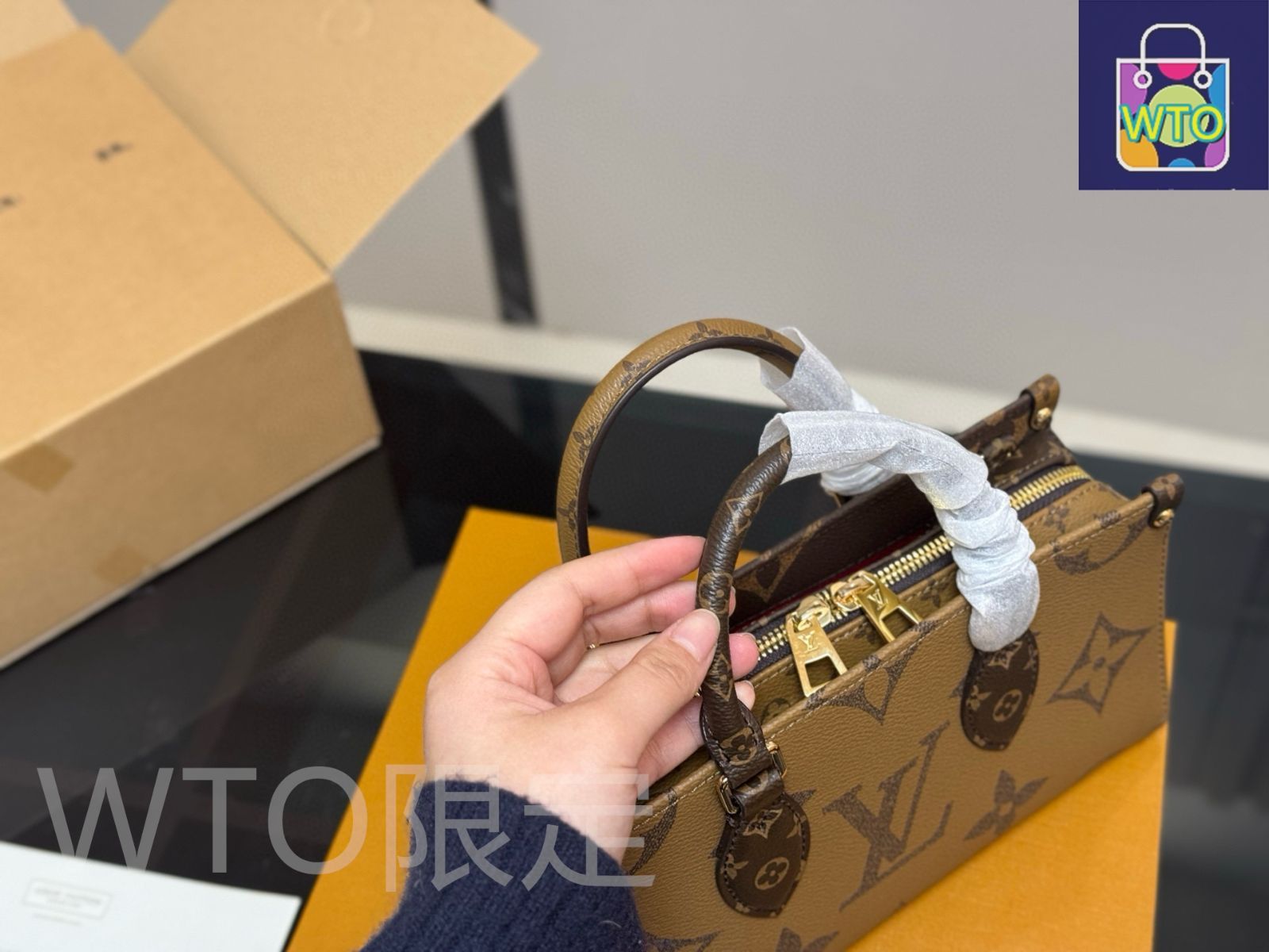  今日 LV Onthego Shopping Bag オンザゴ ショッピングバッグ -WTO輸入4 トートバッグ バッグ