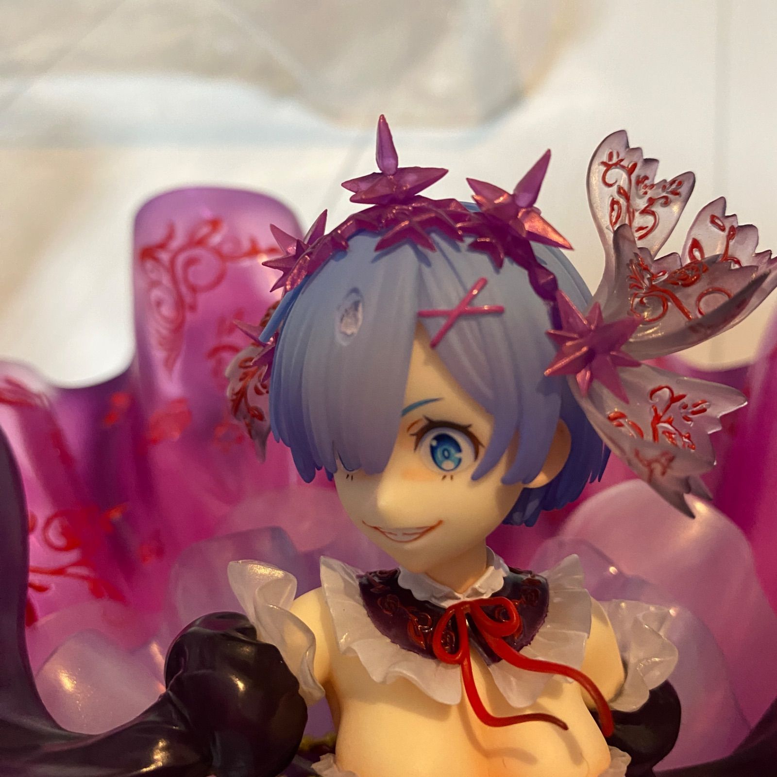 鬼レム クリスタルver 渋スク 箱、ブリスター付き ジャンク品