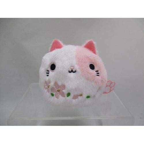 桜ねこだんご ねこだんご みけさくら ぬいぐるみ オリジナル W7.5×D6