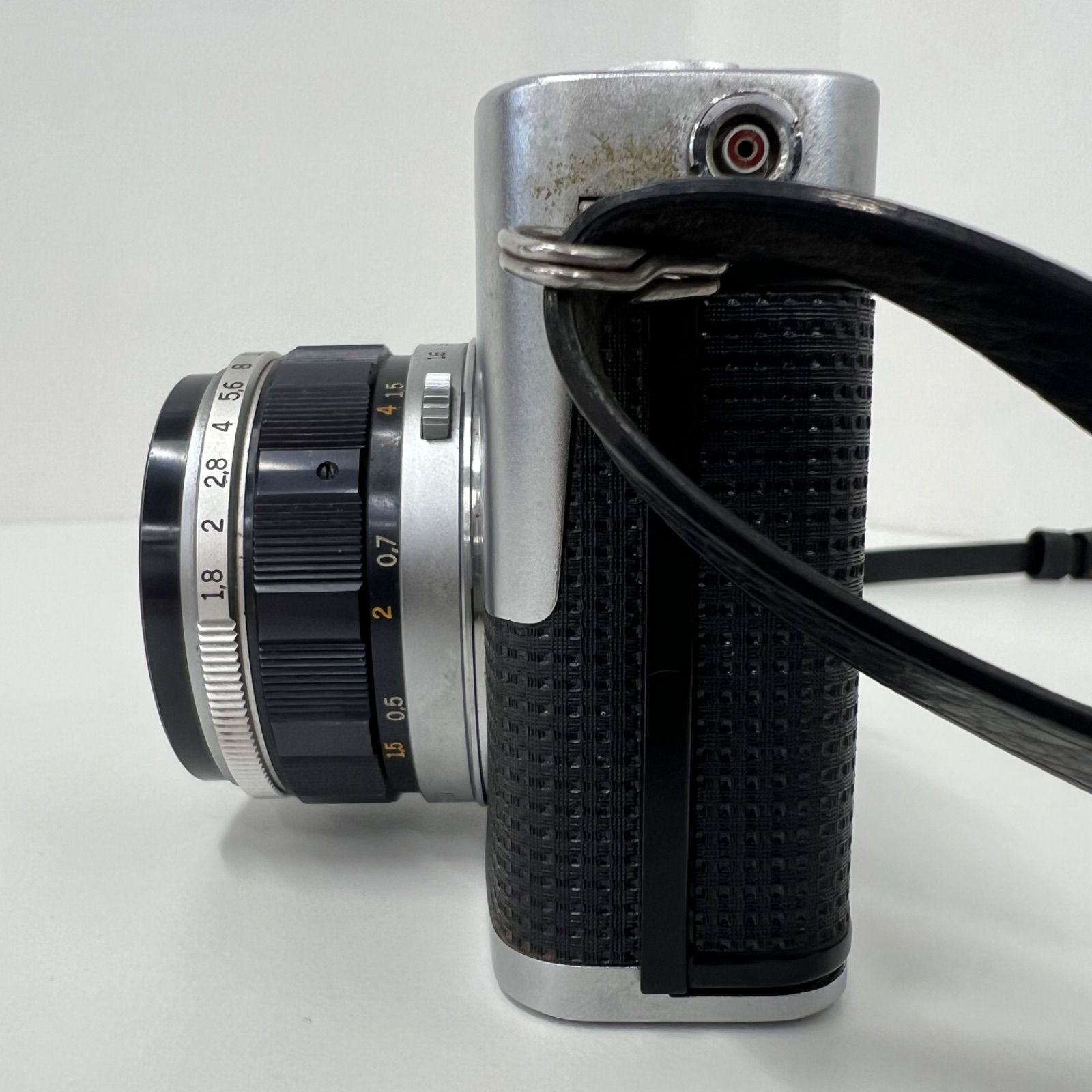  1 000022 OLYMPUS PEN F Zuiko Auto S 8 38 mm オリンパス フィルムカメラ 一眼レフカメラ(フィルム) フィルムカメラ