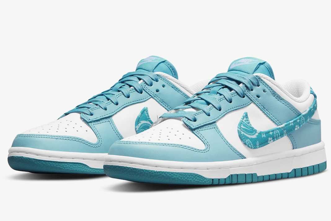 Nike WMNS Dunk Low ESS DH4401-101 ナイキ ウィメンズ ダンク ロー ブルー ペイズリー