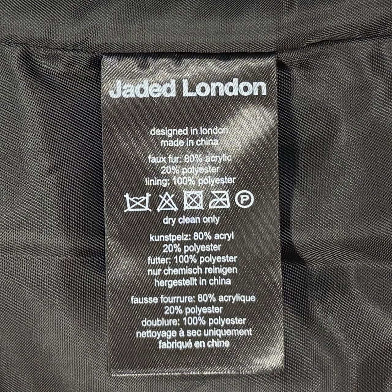 JADED LONDON 24AW BLONDE MENDOZA JACKET フェイクファーメンドーサ