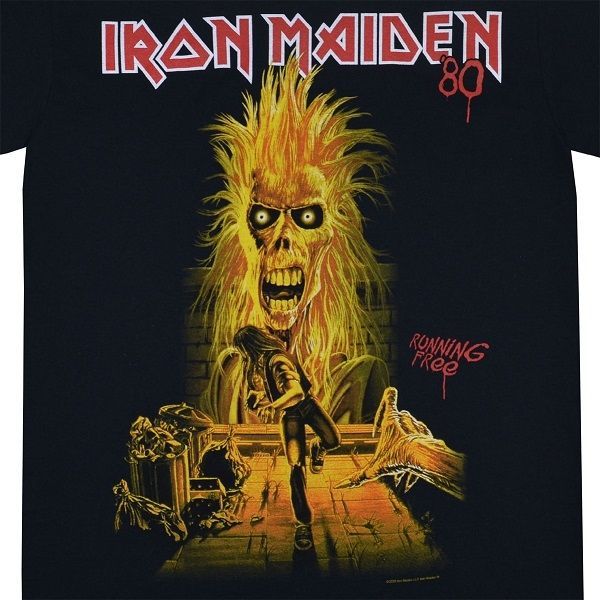 IRON MAIDEN アイアンメイデン Running Free Tシャツ - メルカリ