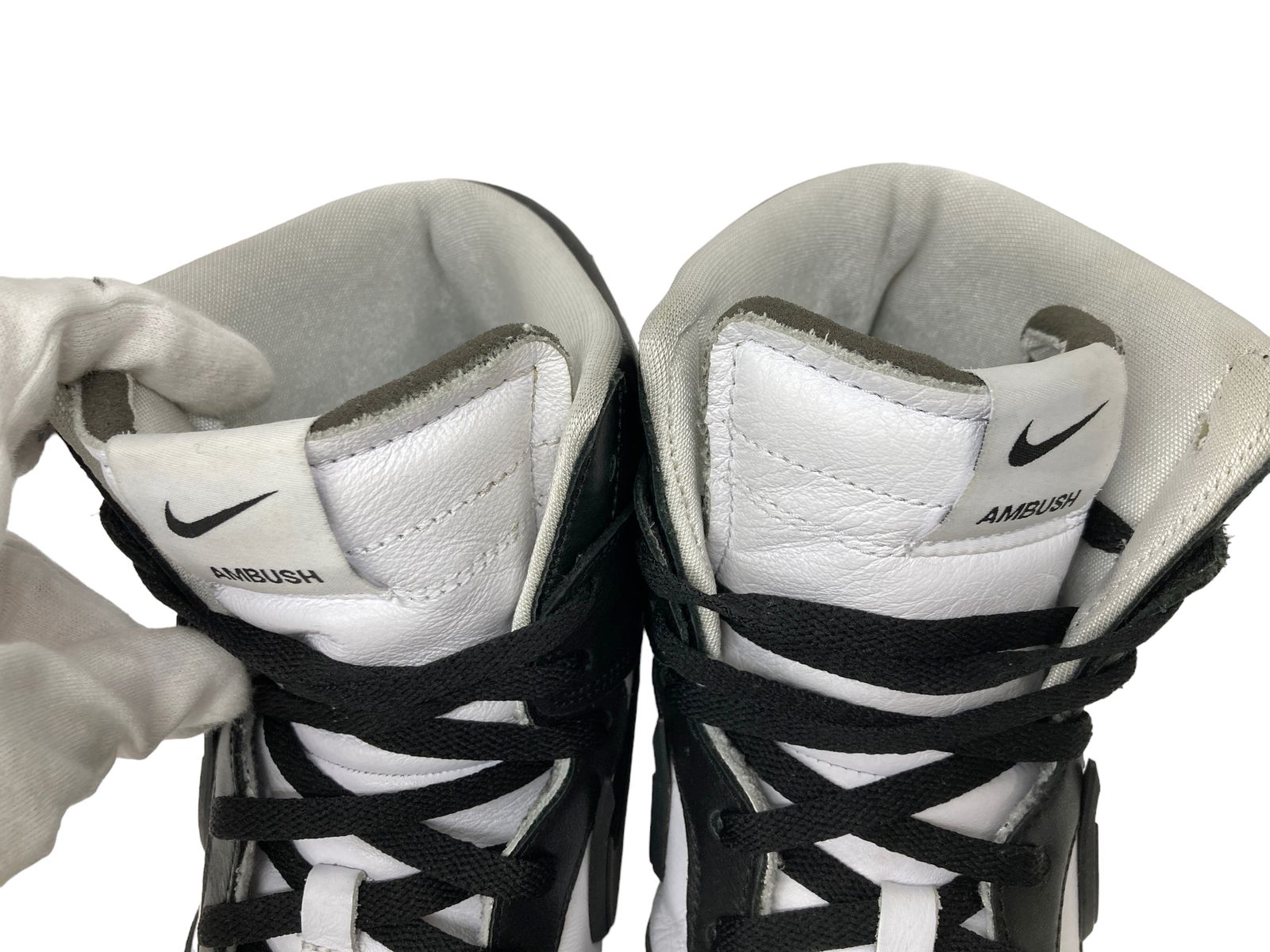 Nike AMBUSH ホワイト/ブラック スニーカー 楽天市場】【中古】 ナイキ NIKE 20年製 × AMBUSH アンブッシュ