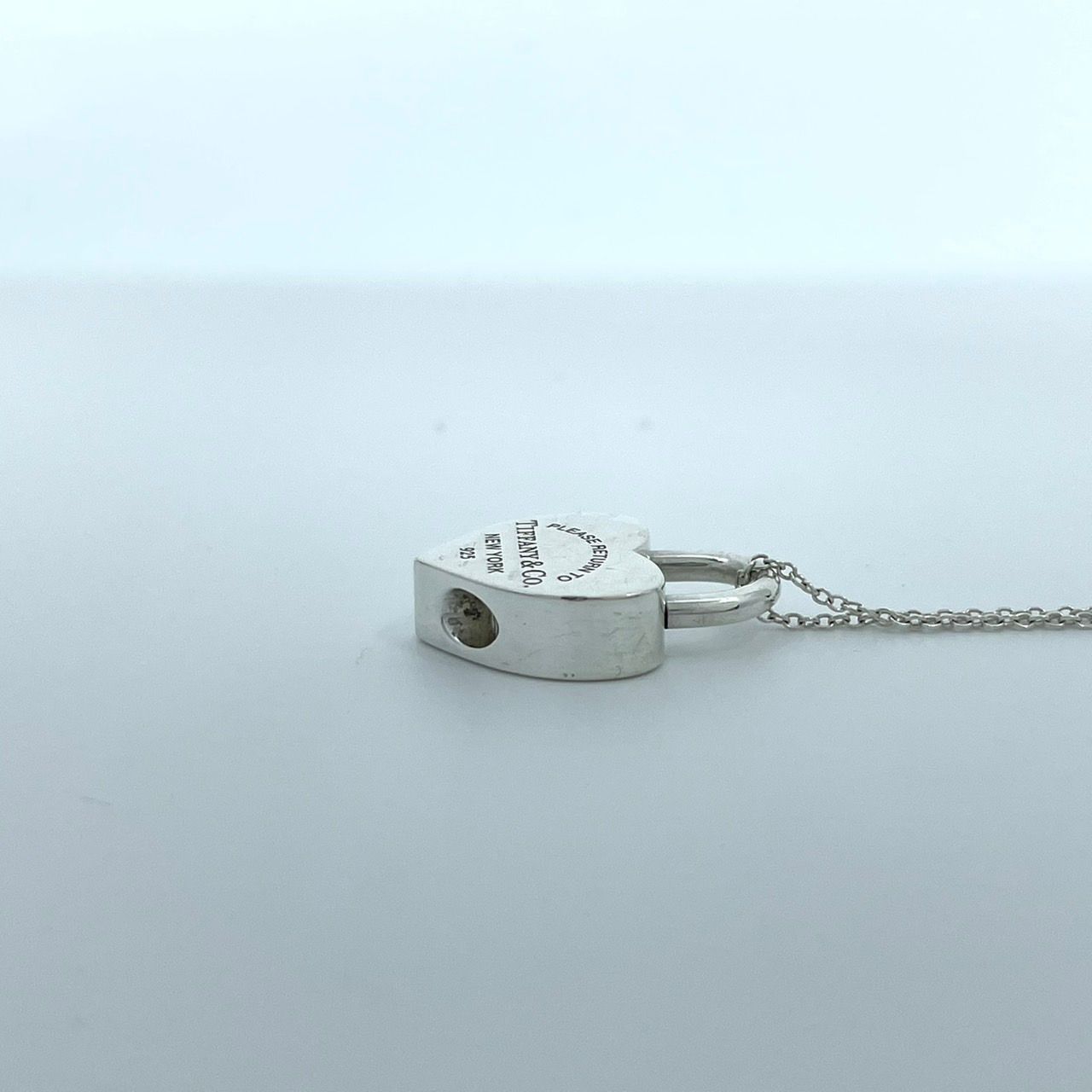美品 TIFFANY & Co. ティファニー ネックレス リターン トゥ