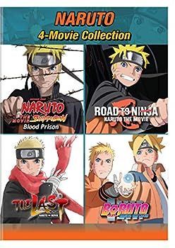 【】Naruto: 4-Movie Collection [DVD] Import