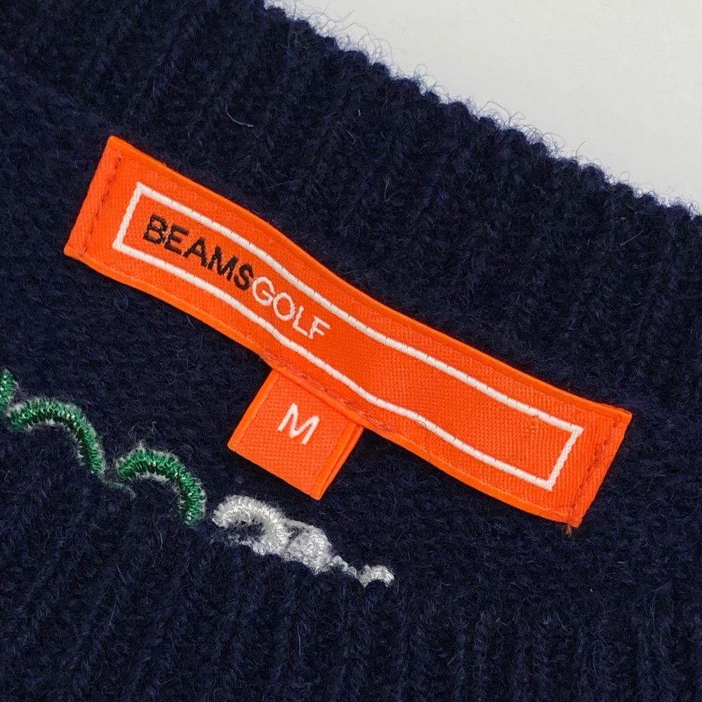 サイズ:M BEAMS GOLF ビームスゴルフ 長袖ニットセーター サイズ:M BEAMS GOLF ビームスゴルフ 長袖ニットセーター