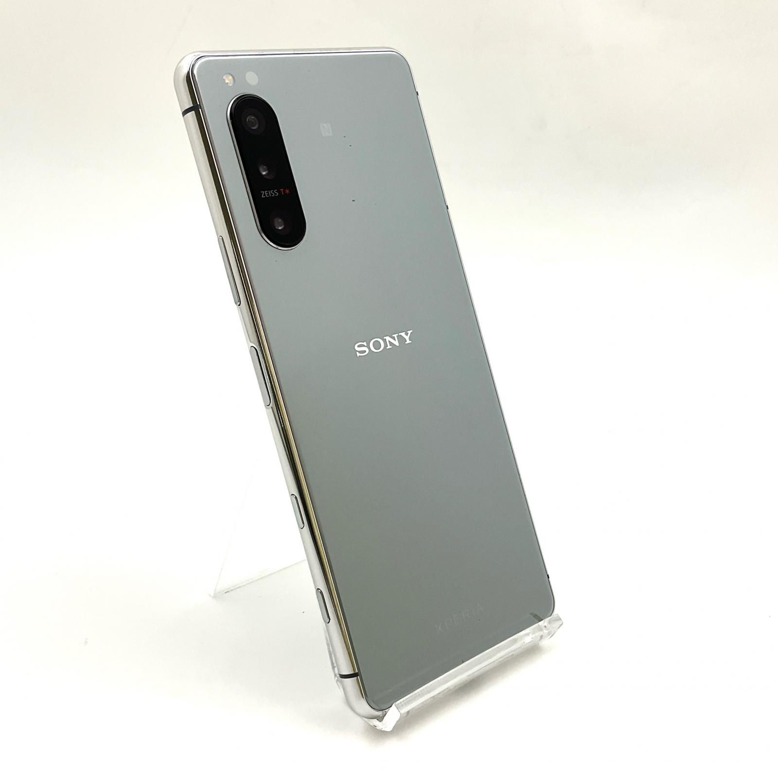 【全額返金保証】【最速発送】Sony Xperia 5 II 128GB グレー Softbank A002SO 動作確認済