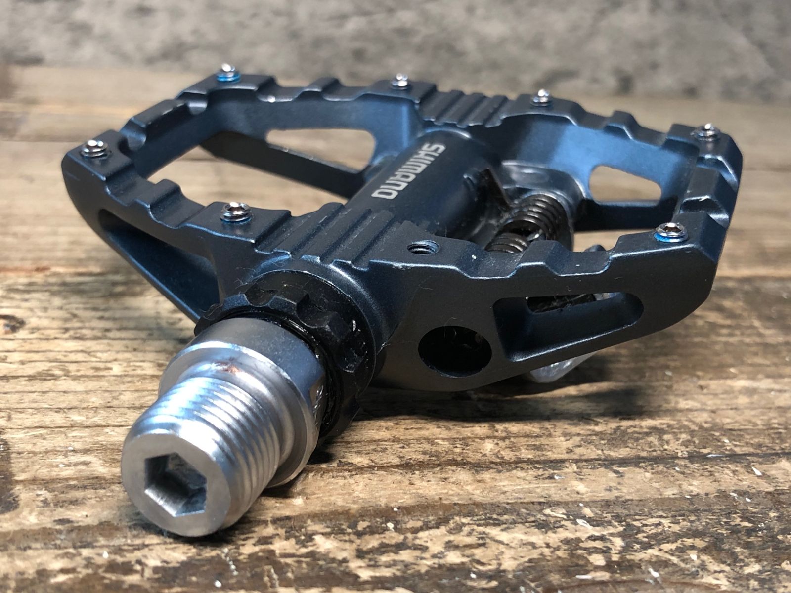 JB678 シマノ SHIMANO PD-EH500 ビンディングペダル SPD 片面フラット 