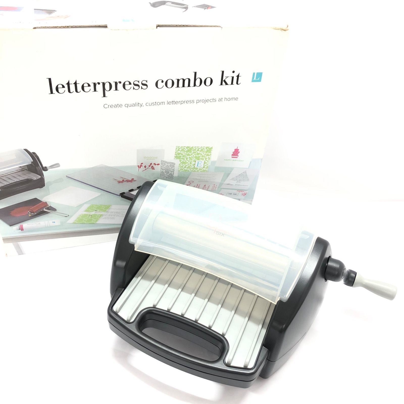 レタープレスコンボキット Letterpress combo kit 手紙印刷