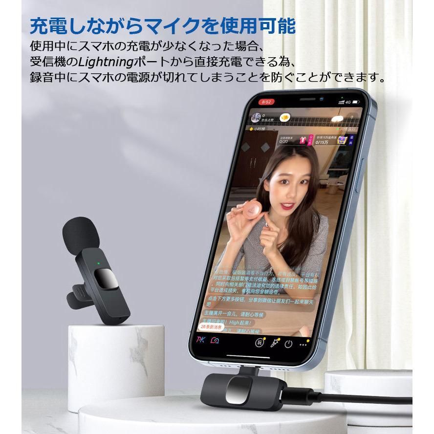 SYNCO 外付けピンマイク P2L スマホマイク