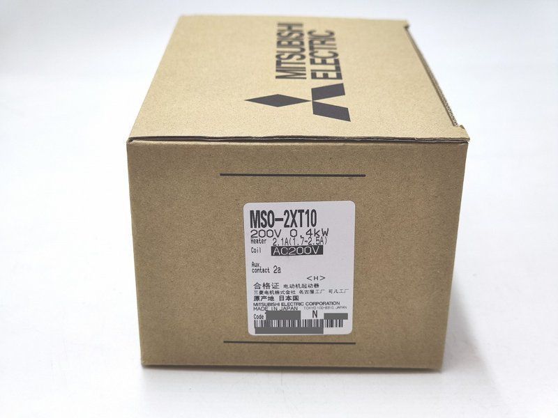 新品 三菱 MSO-2xT10 200V 0.4kw 2.1A(1.7-2.5A) AC200V 2a その4