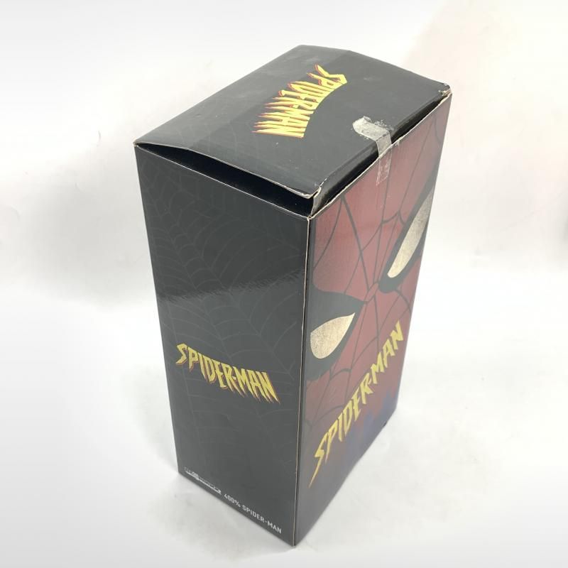中古】開封）Happyくじ スパイダーマン SP賞 BE@RBRICK 400%[10