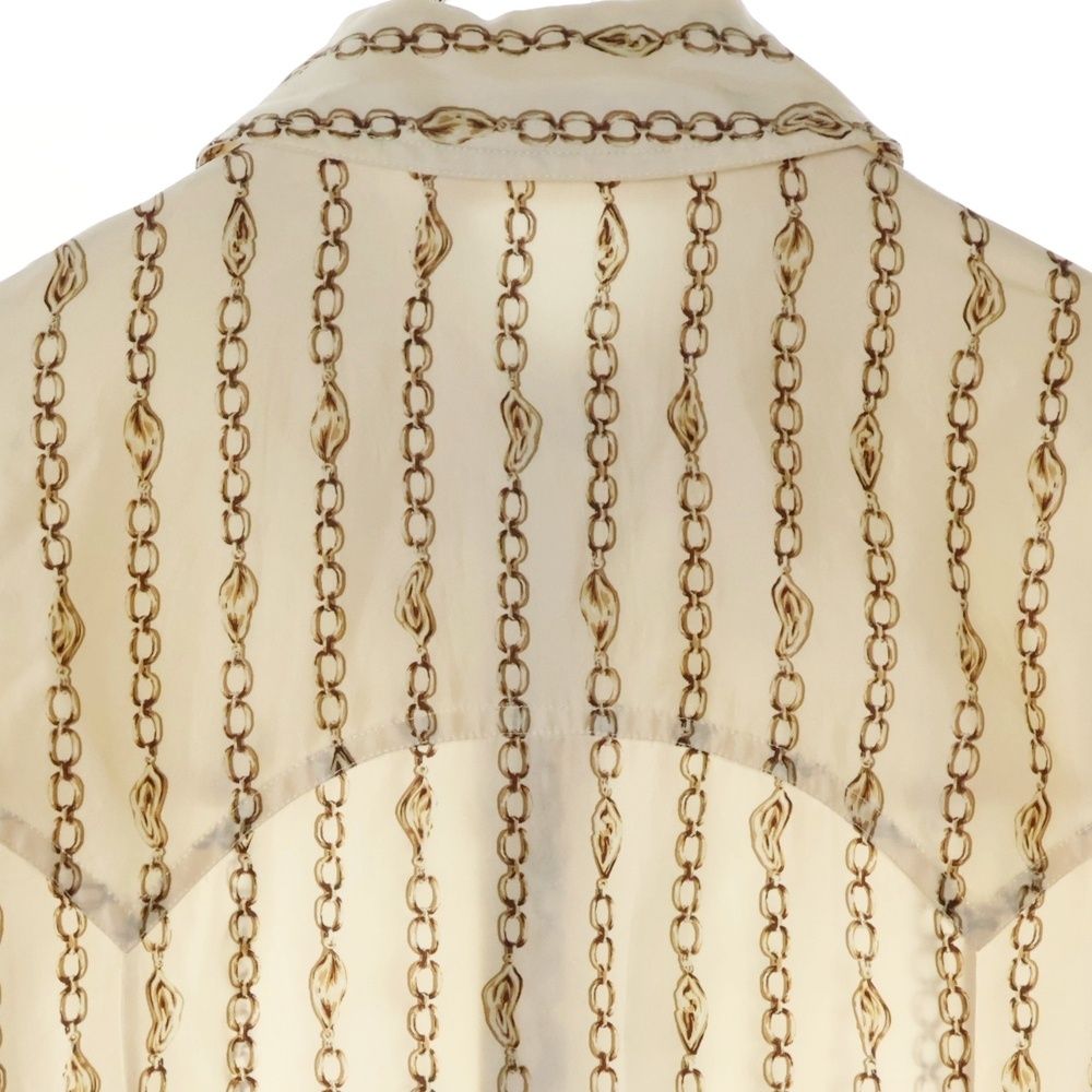 クロエ　Chloe 長袖　シルク　シャツ　34 D6299 クロエ Chloe 長袖 シルク シャツ 34 D6299 | POST-ANTIQUE