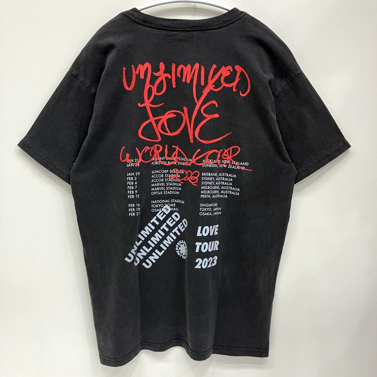 未使用品】RED HOT CHILI PEPPERS レッチリ 2023 UNLIMITED LOVE WORLD 