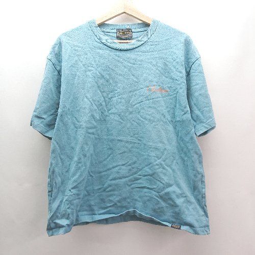 PENDLETON ペンドルトン クルーネック プリント ロゴ 半袖 Tシャツ サイズS ブルー レディース E 1310050025847