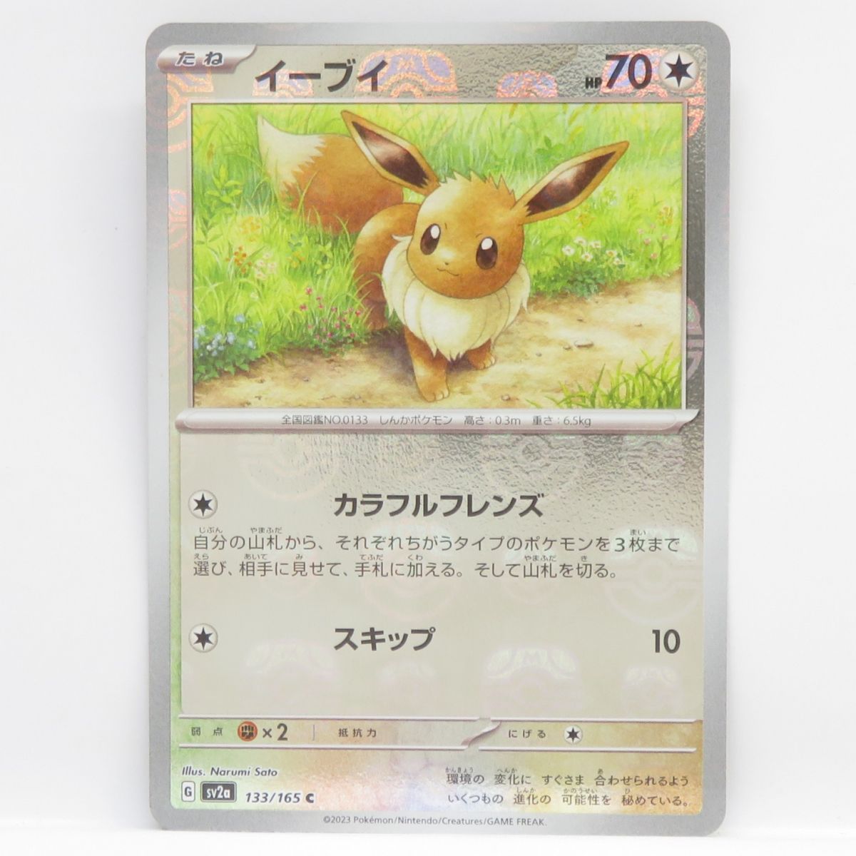 イーブイ マスターボール ミラー PSA10 133/165