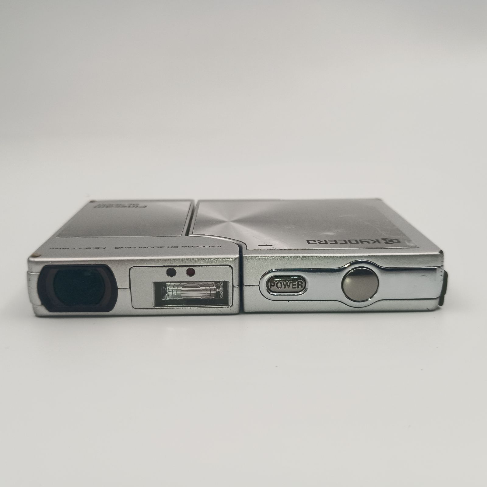 Kyocera Finecam SL300R Silver Compact Dijital Camera 京セラ