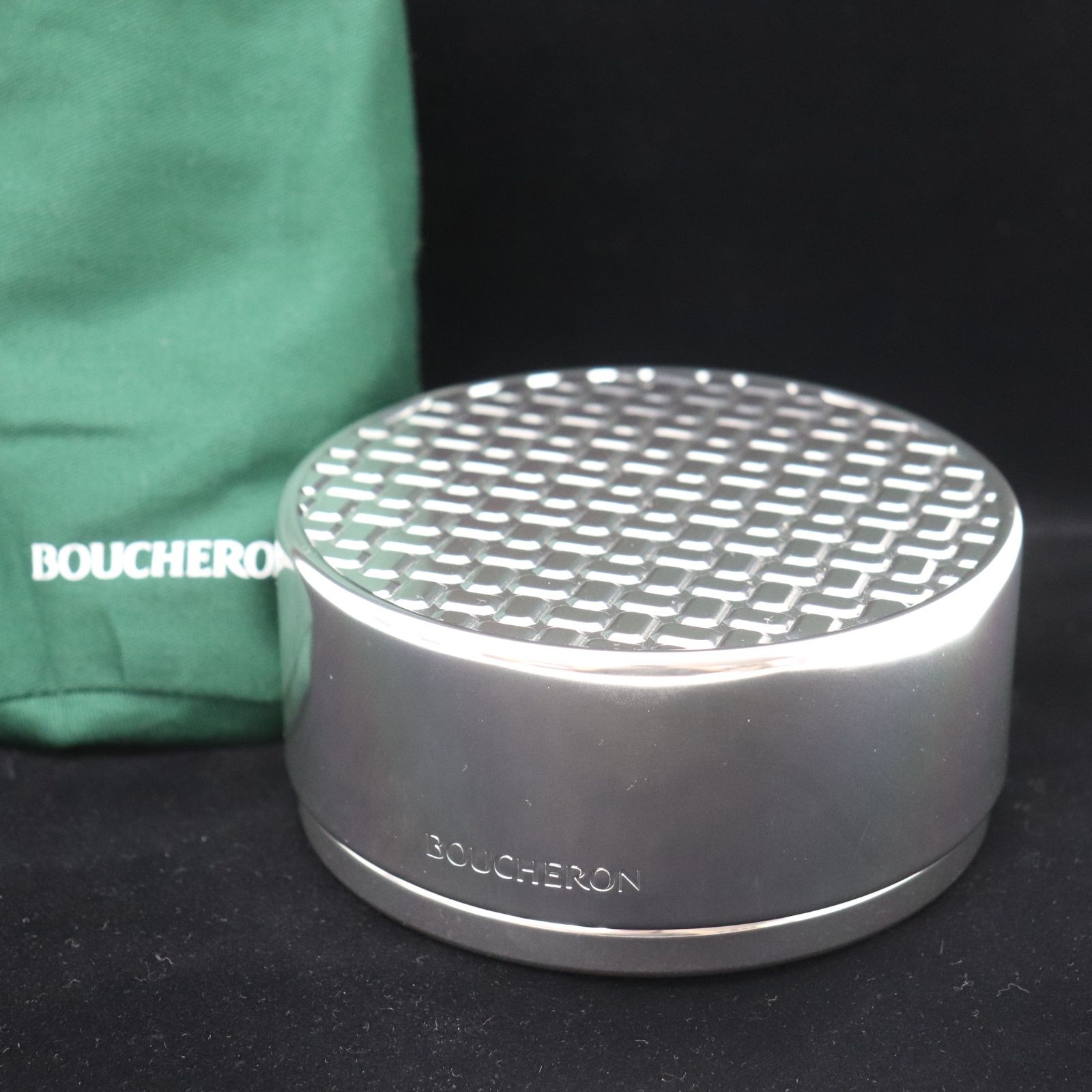 ITB28T2VCPLH 美品 BOUCHERON ブシュロン アルミ ジュエリー